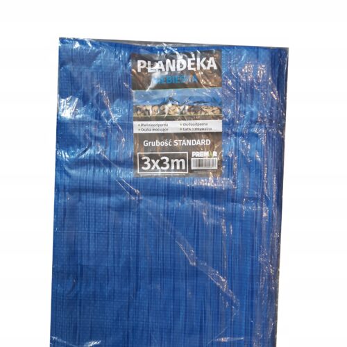 NIEBIESKA PLANDEKA 3X3
