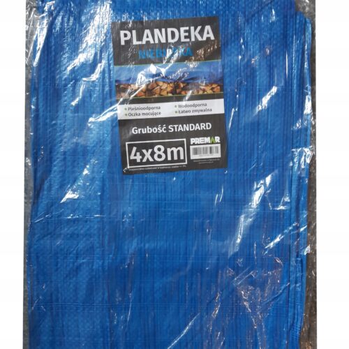 NIEBIESKA PLANDEKA 4X8