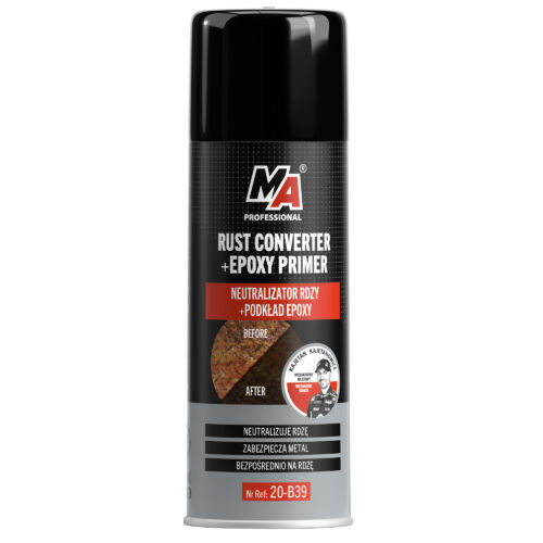 MA PROFESSIONAL – Neutralizator rdzy + podkład epoxy Spray 400ml