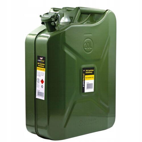MOJE AUTO VIRAGE KANISTER METALOWY na PALIWO BENZYNĘ 20L atest UN